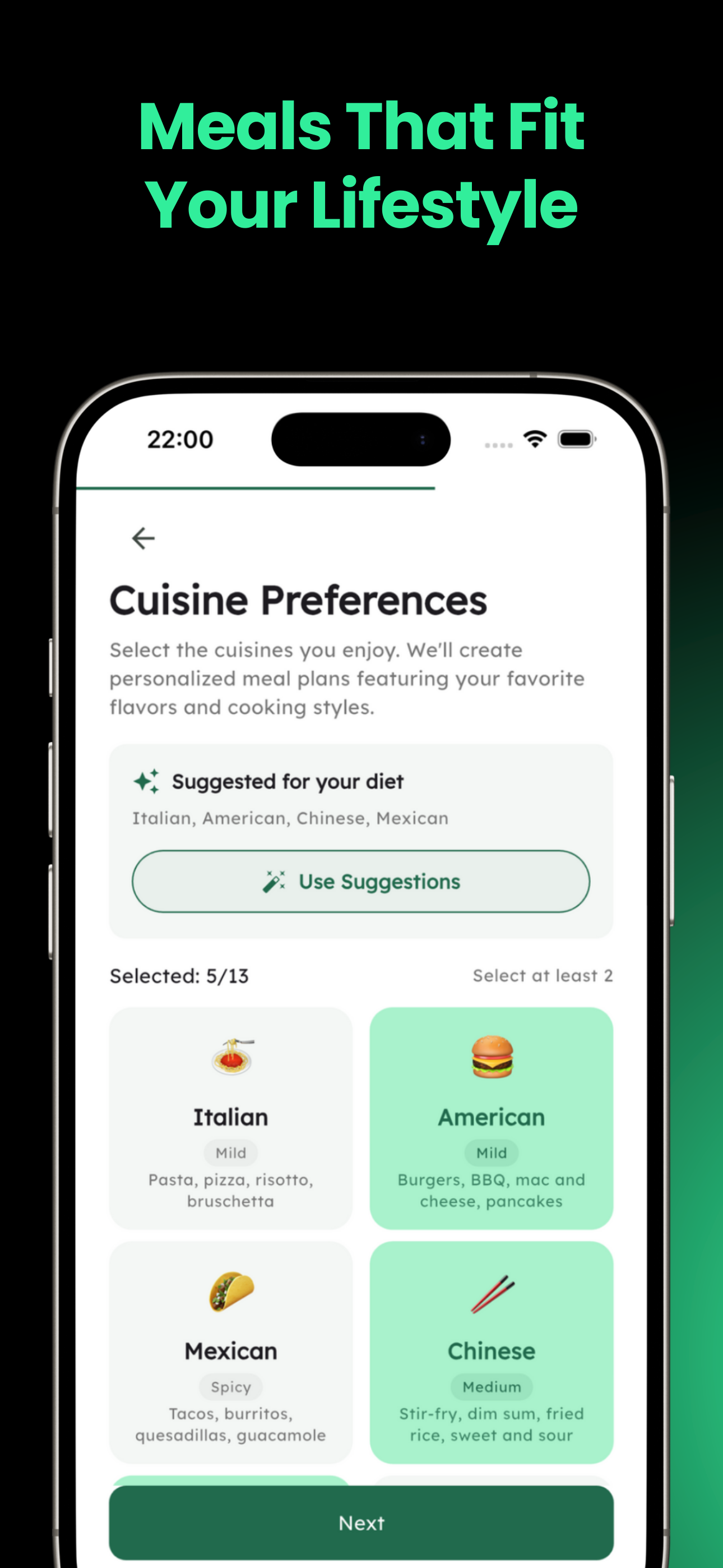 User profile and AI learning preferences